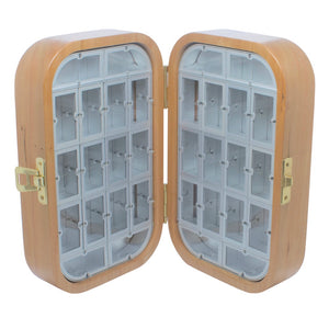 Deep Wooden Fly Boxes