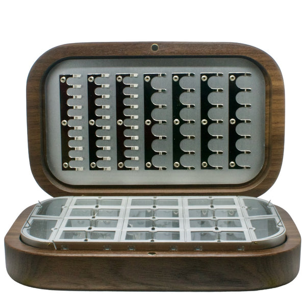 Wooden Compartment Boxes with Magnetic Clasp