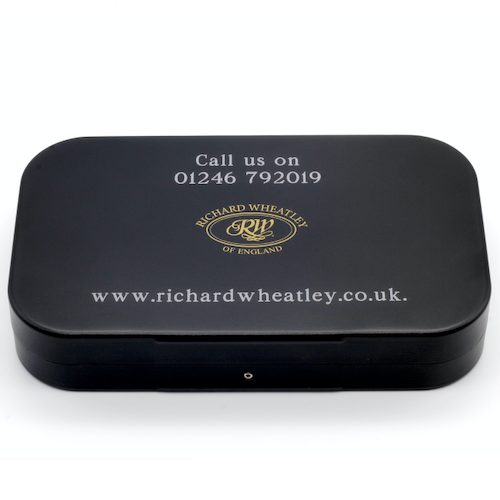 Engrave a Richard Wheatley Fly Box – Richard Wheatley Ltd.