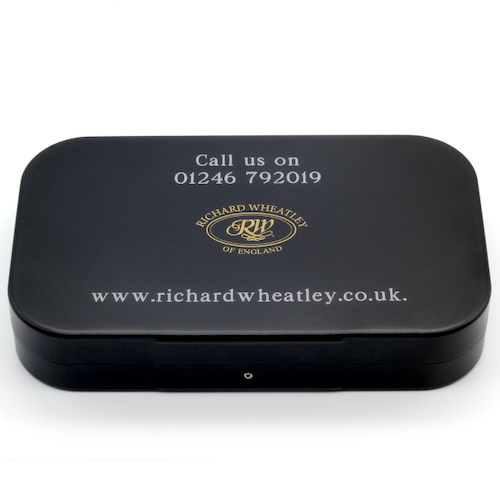Engrave a Richard Wheatley Fly Box